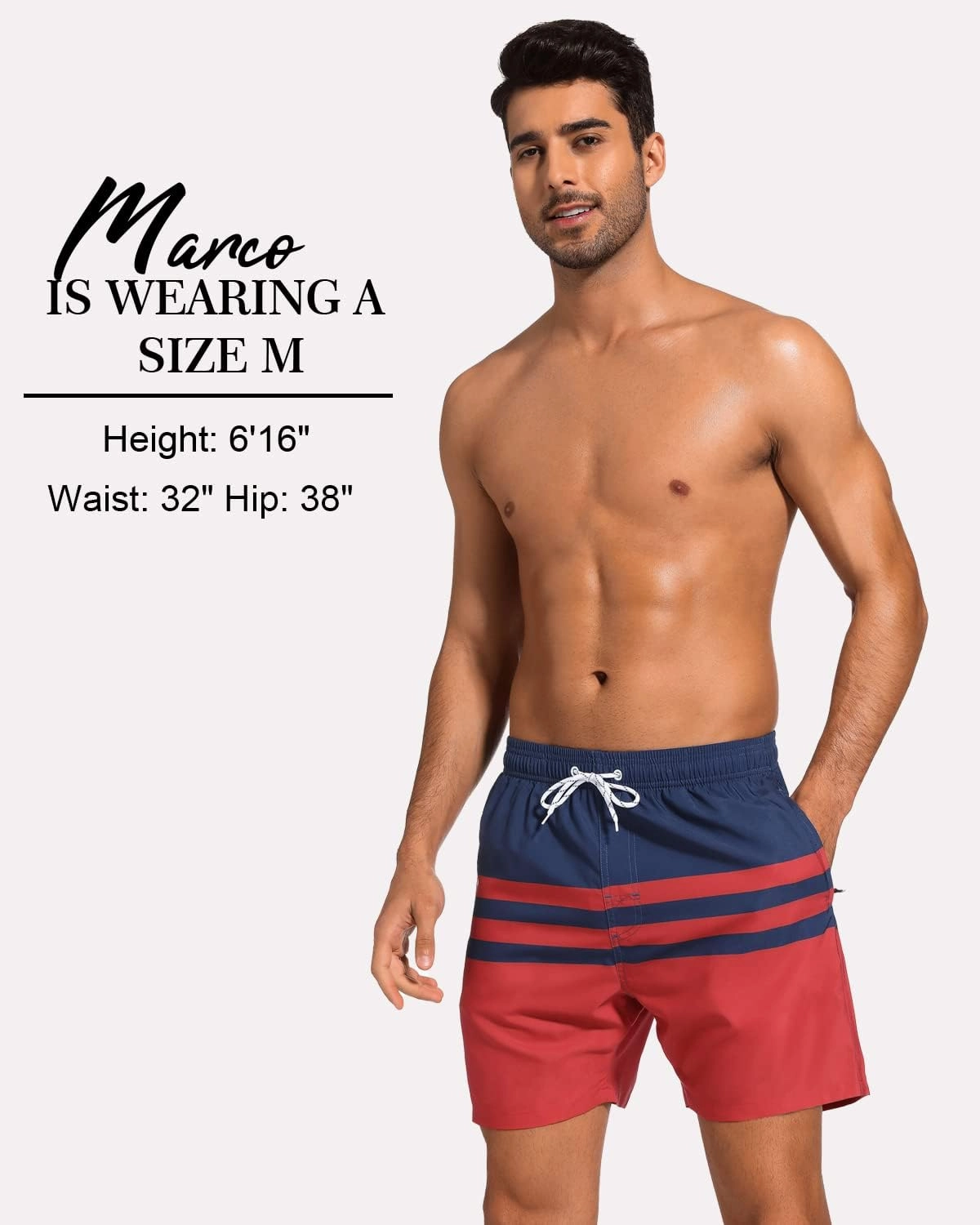 SILKWORLD Mens Swim Trunks with Compression Liner 2 in 1 Quick Dry Bathing Suit Beach Shorts with Zipper Pockets