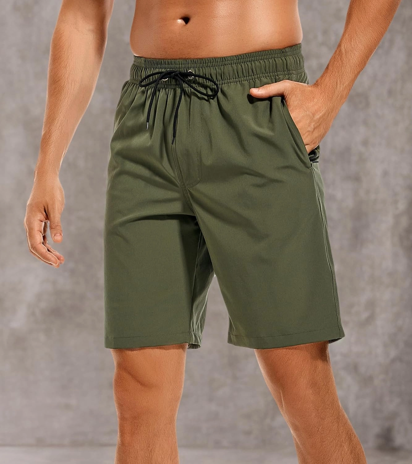 SILKWORLD Mens Swimming Shorts Quick Dry Beach Trunks Swimwear with Mesh Lining