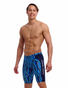 Snork City Swim Training Jammer - Blue