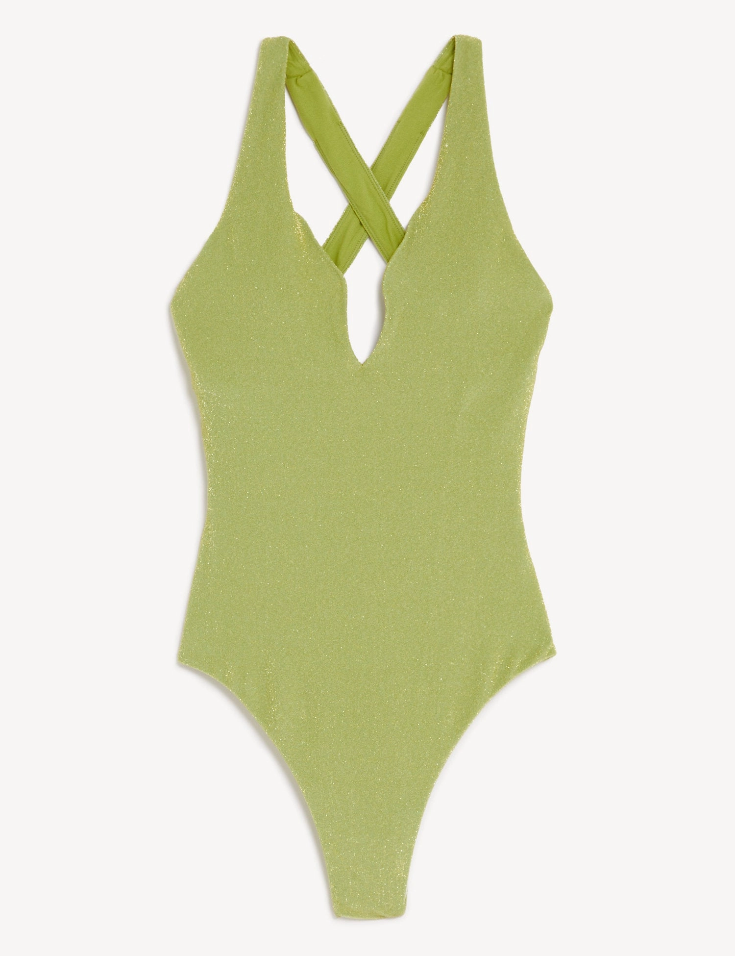 Sparkle Plunge Swimsuit