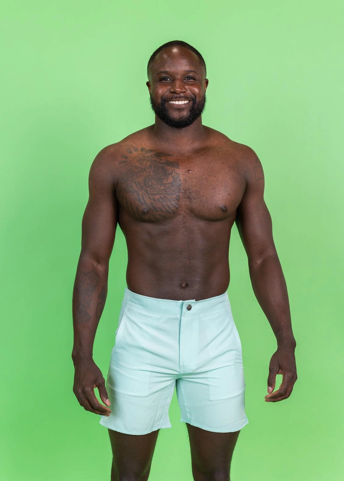 Spearmint | Men's Boardies