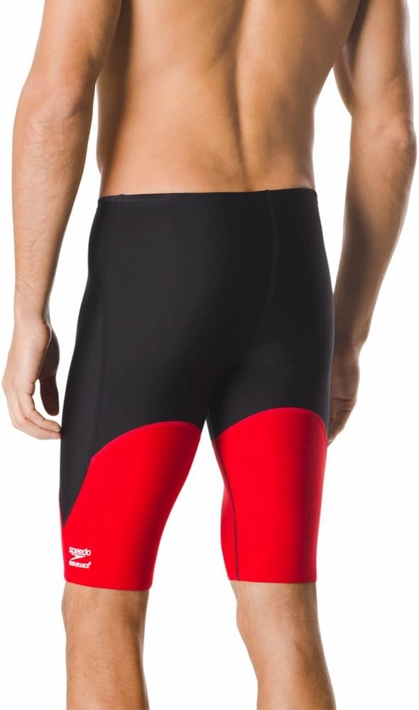 Speedo Men's Standard Swimsuit Jammer Endurance  Splice Team Colors