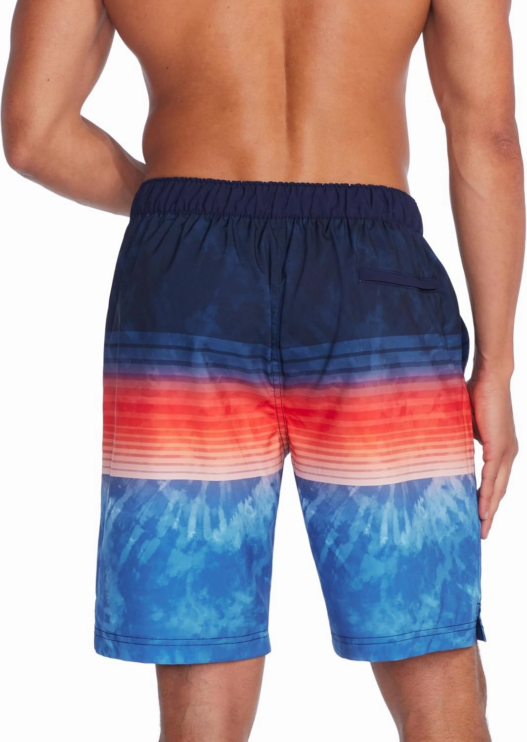 Speedo Men's Swim Trunk Knee Length Boardshort Bondi Striped