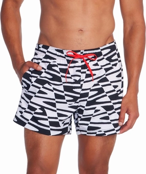 Speedo Men's Swim Trunk Short Length Redondo Striped
