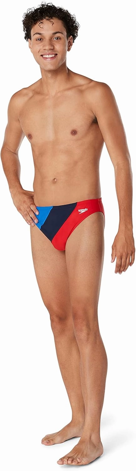 Speedo Men's Swimsuit Brief Eco Flex 2 Outseam Beachstar