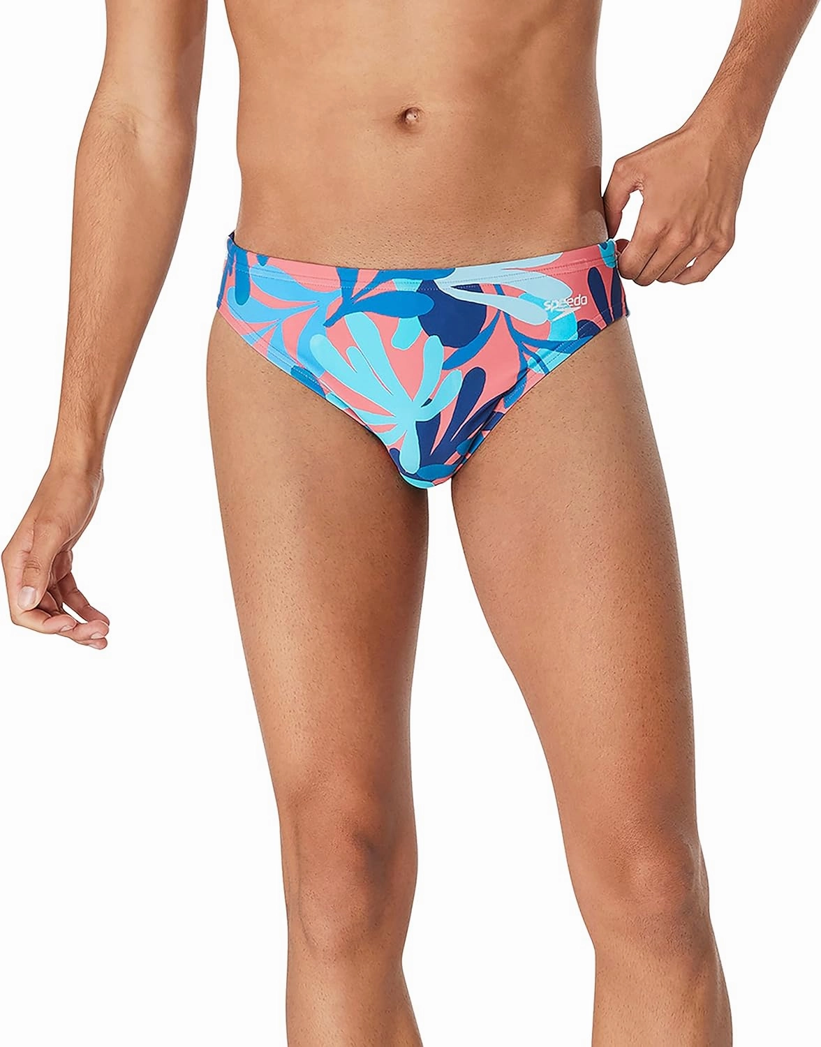 Speedo Men's Swimsuit Brief Eco Flex 2 Outseam Beachstar