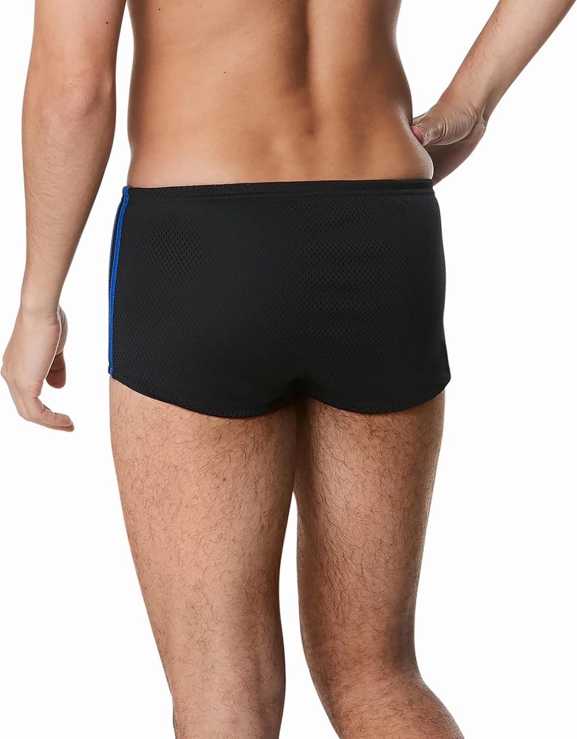 Speedo Men's Swimsuit Square Leg Poly Mesh Training Suit