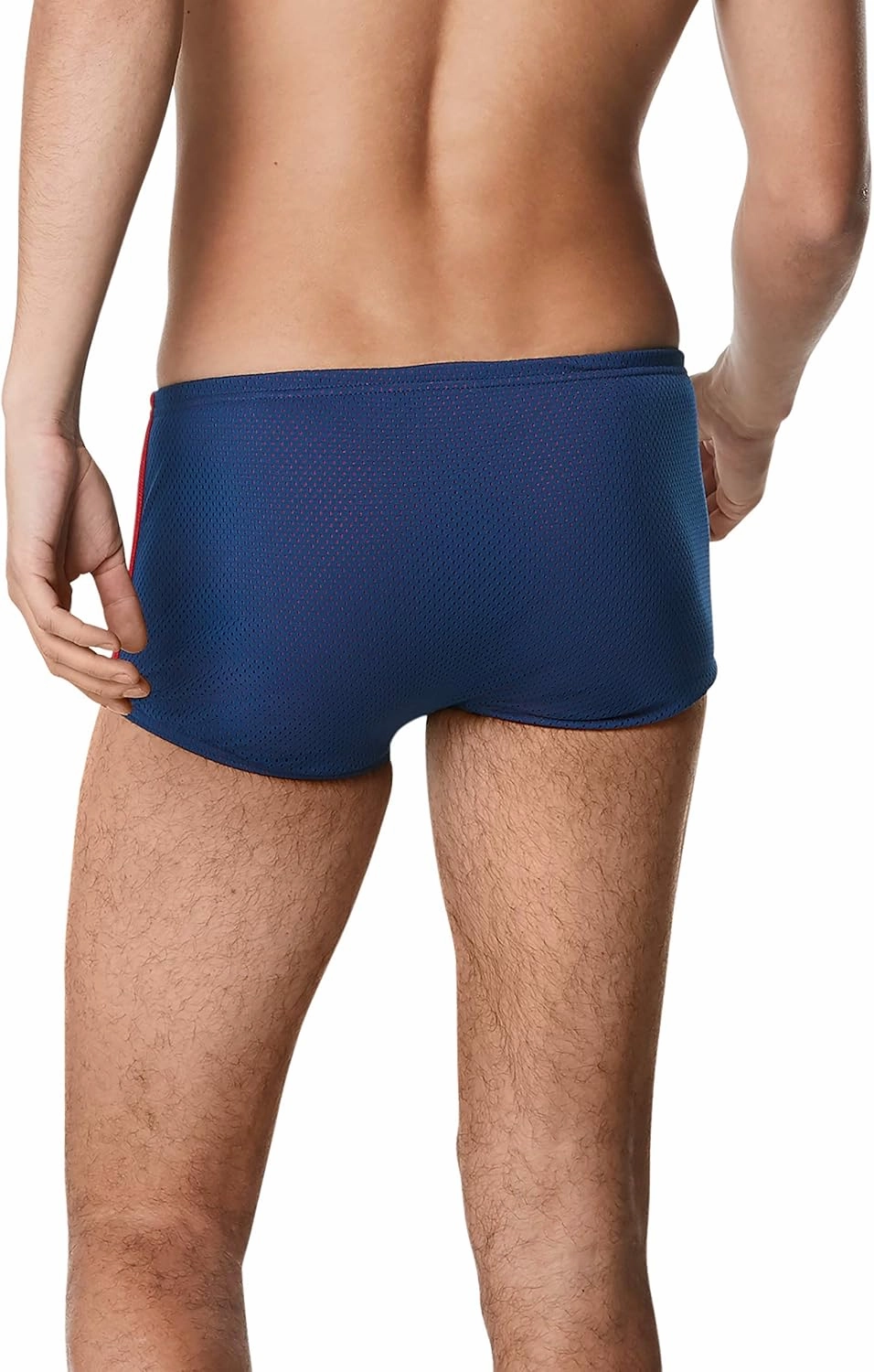 Speedo Men's Swimsuit Square Leg Poly Mesh Training Suit