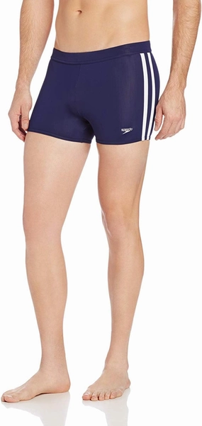 Speedo Men's Swimsuit Square Leg Splice
