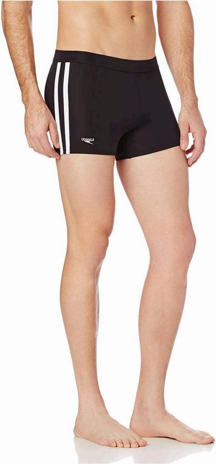 Speedo Men's Swimsuit Square Leg Splice