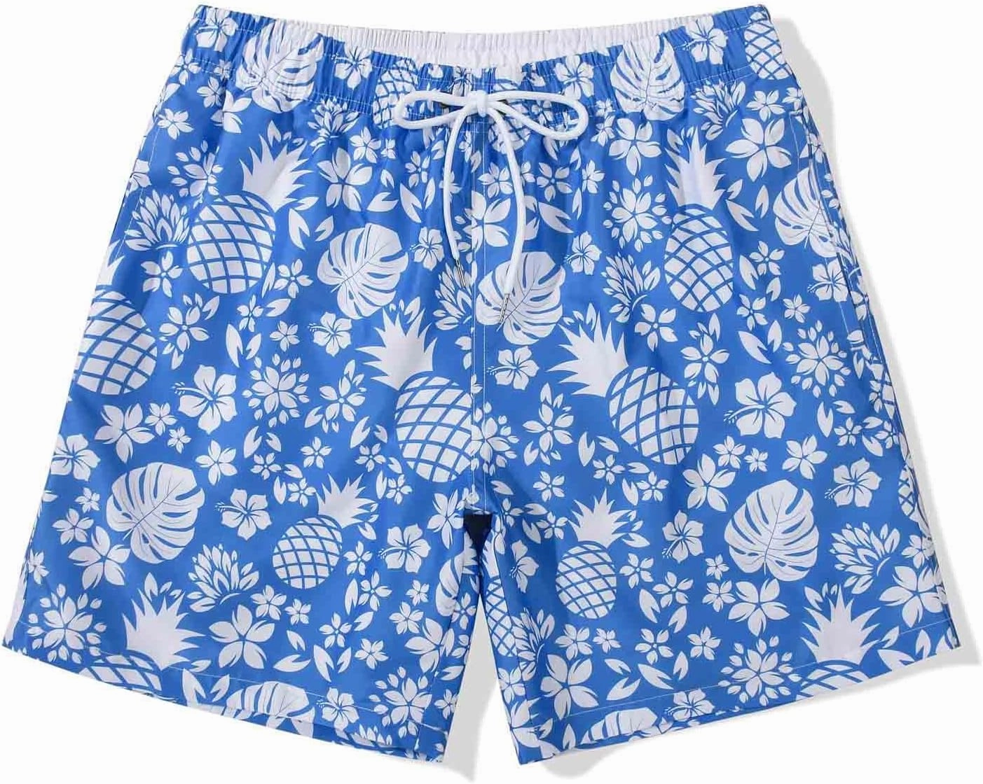 SUNDAY ROSE 3 Pack Mens Swim Trunks with Mesh Lining Quick Dry Swim Shorts Bathing Suit for Men