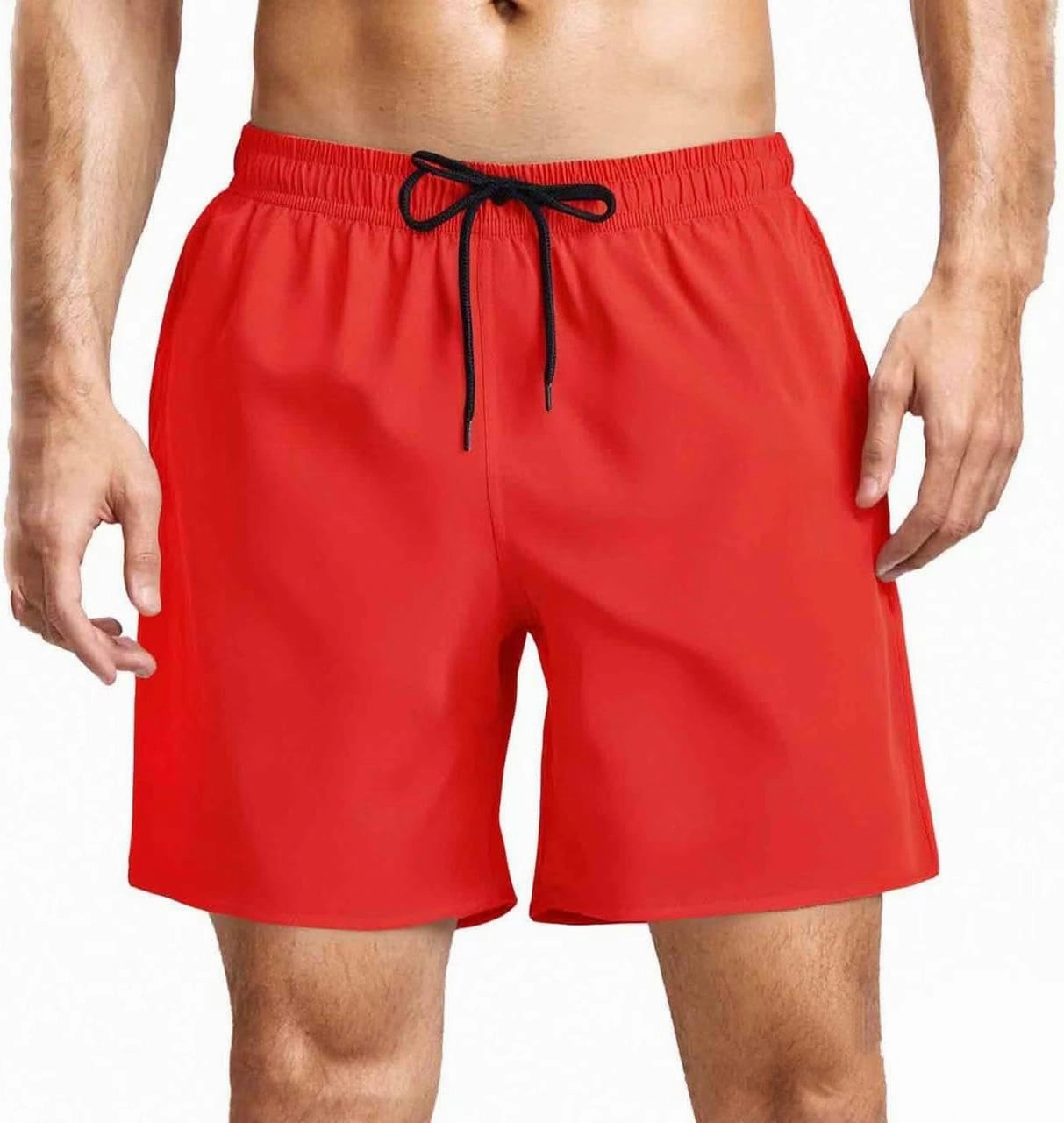 SUNDAY ROSE 3 Pack Mens Swim Trunks with Mesh Lining Quick Dry Swim Shorts Bathing Suit for Men