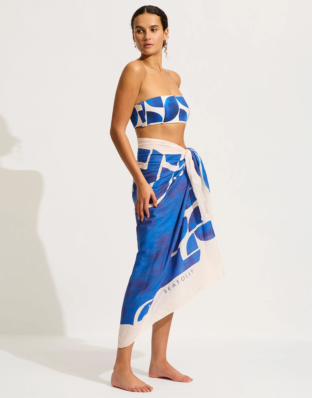Sunray Sarong - Ultramarine