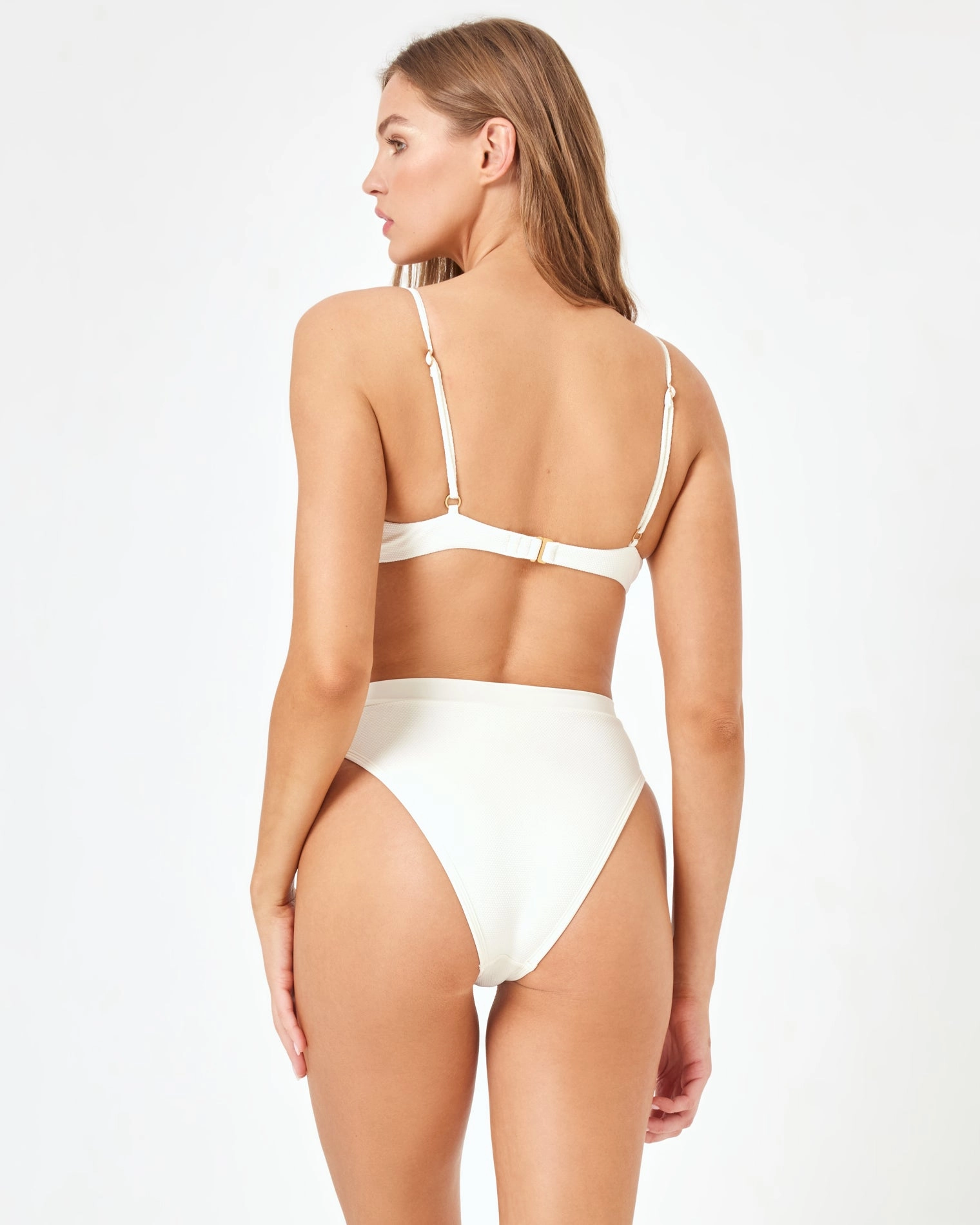 Sunrise Shell Bikini Top - Cream