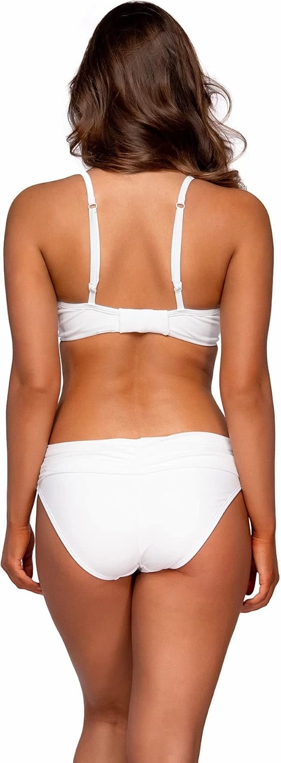 Sunsets Women's Standard Unforgettable Shirred Band Bikini Bottom Swimsuit
