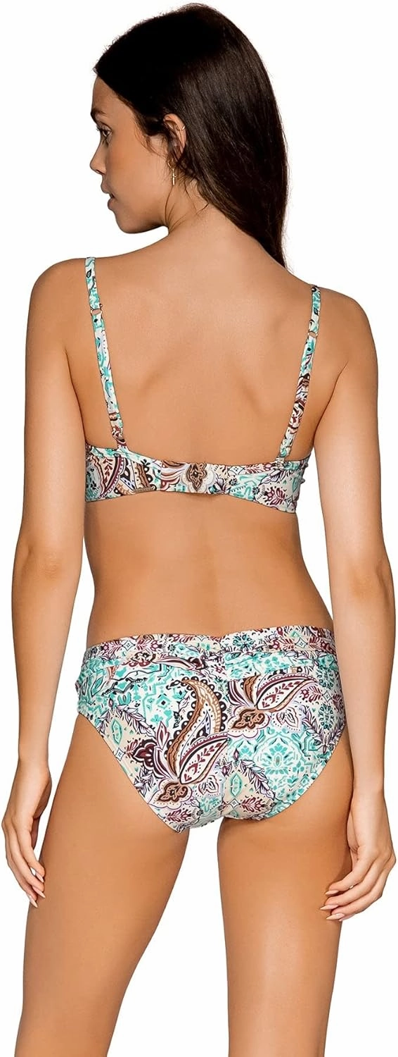 Sunsets Women's Standard Unforgettable Shirred Band Bikini Bottom Swimsuit