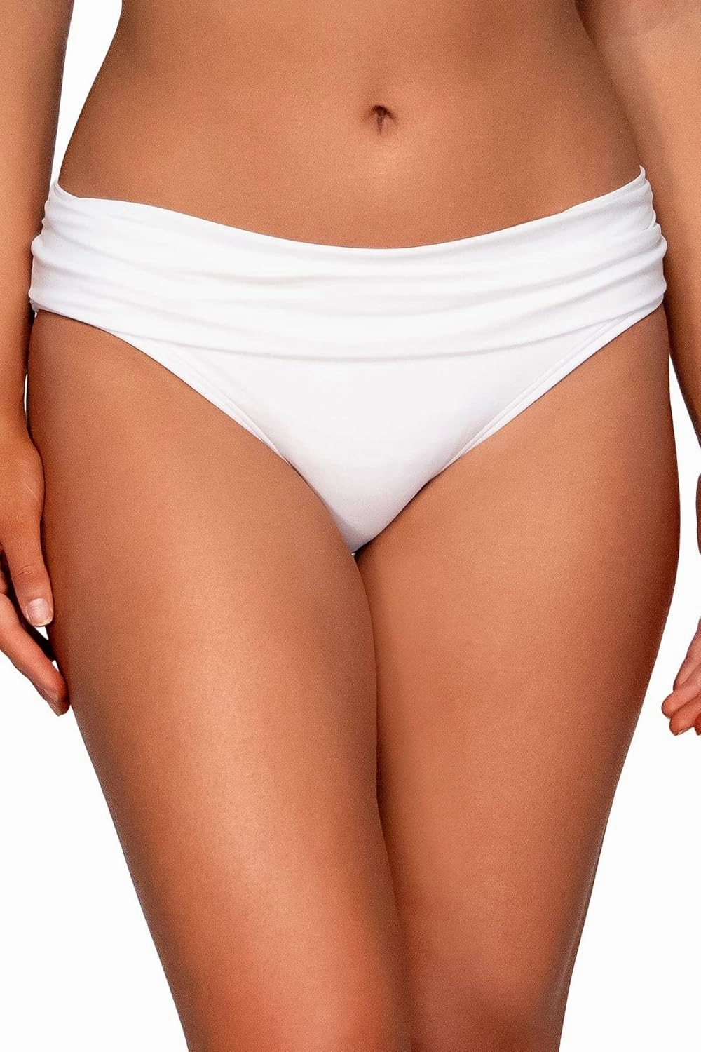 Sunsets Women's Standard Unforgettable Shirred Band Bikini Bottom Swimsuit