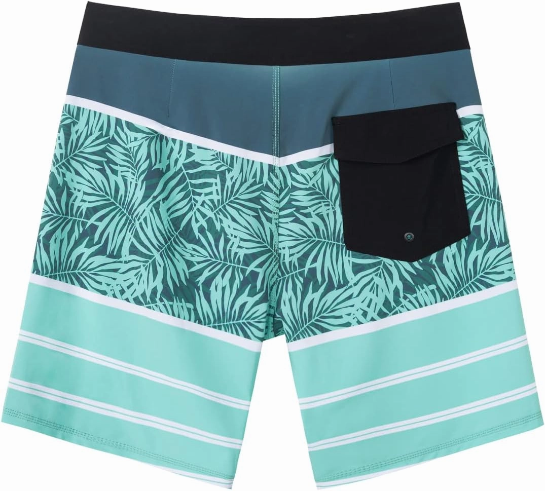 SURF CUZ Men's Board Short Beach Short 4-Way Stretch Swim Short