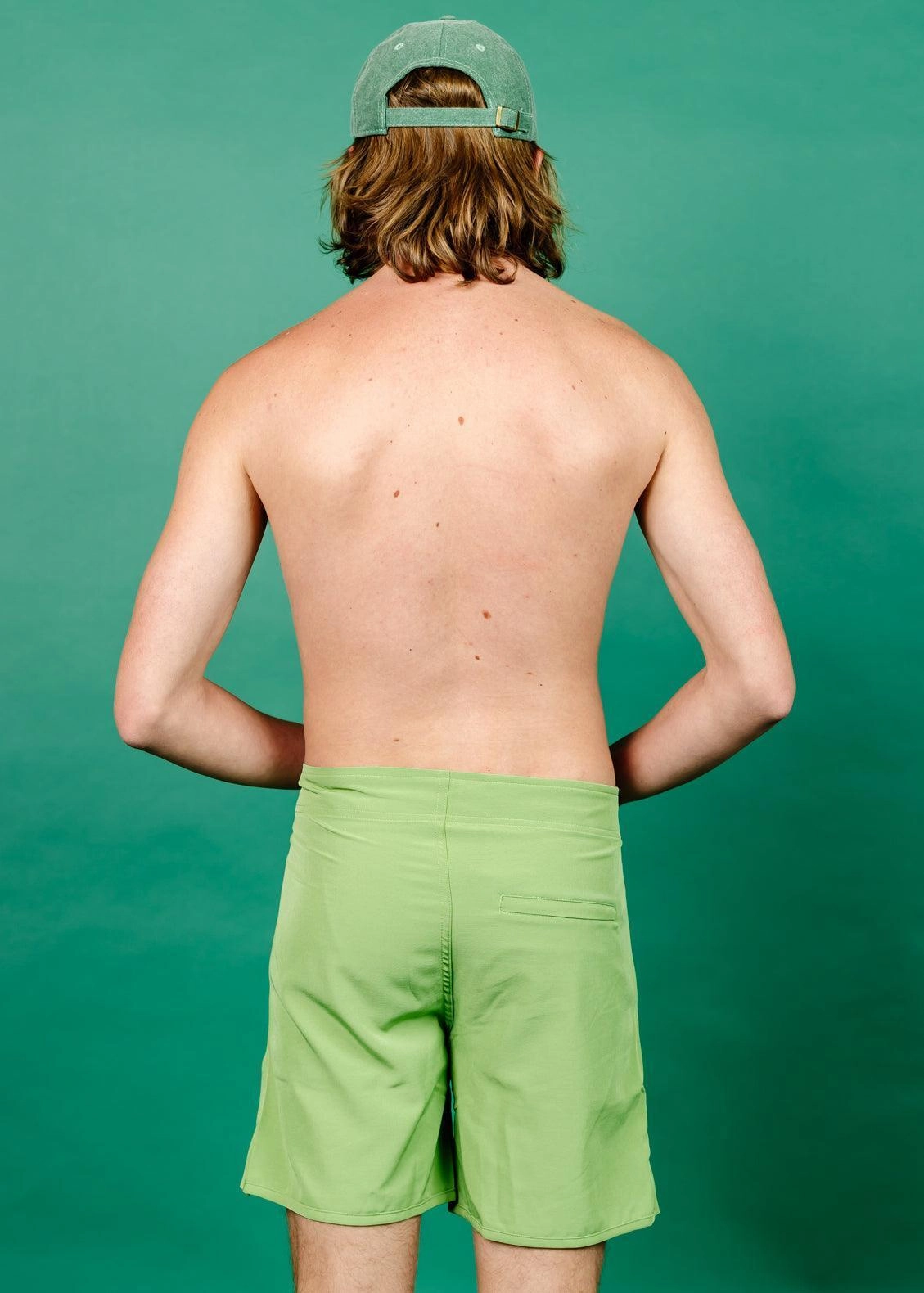 Sweet Pea Green | Men's Boardies