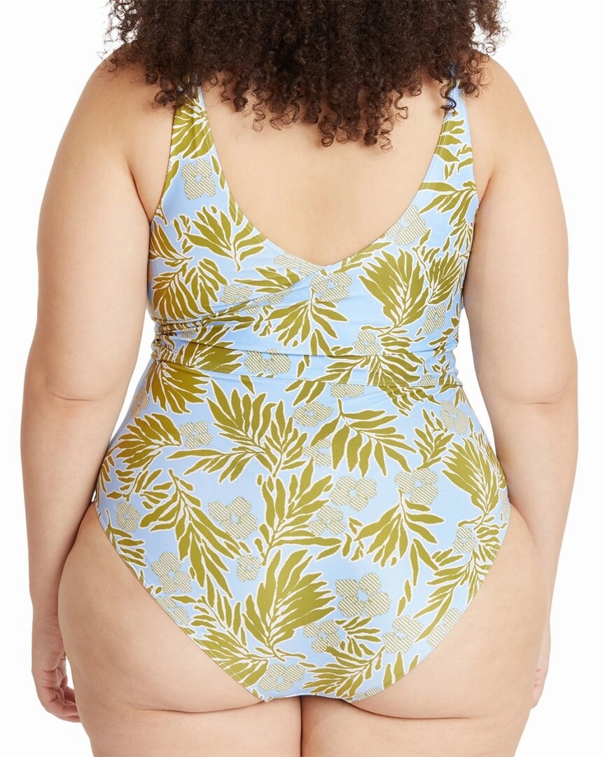 Tanya Taylor Kelly Wrap One-Piece