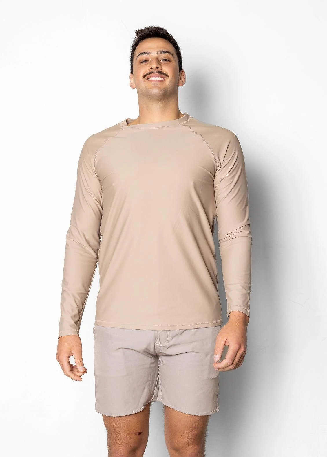Taupe | Men's Rashguard Top
