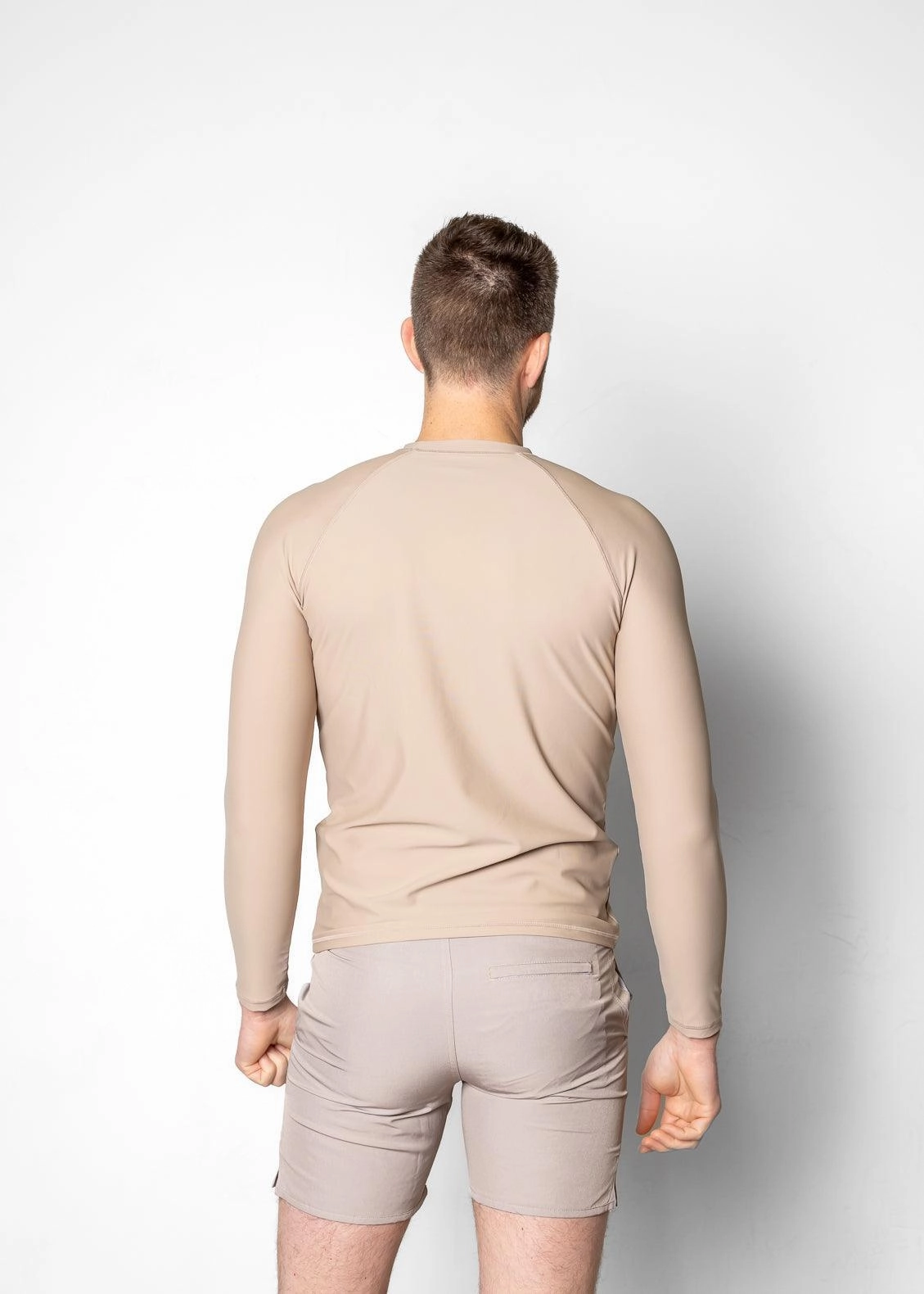Taupe | Men's Rashguard Top