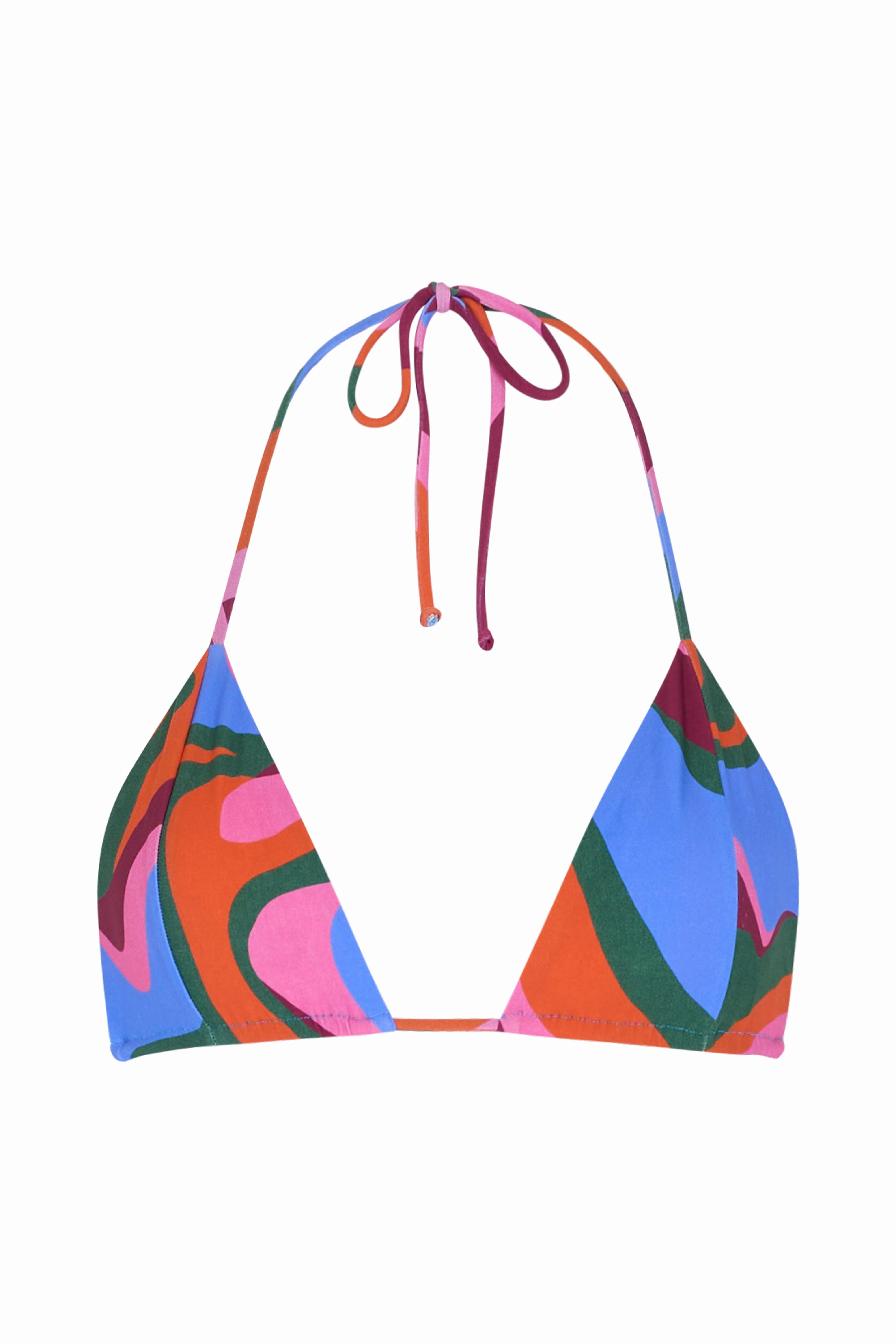 Tropez Bikini Top - Volcano