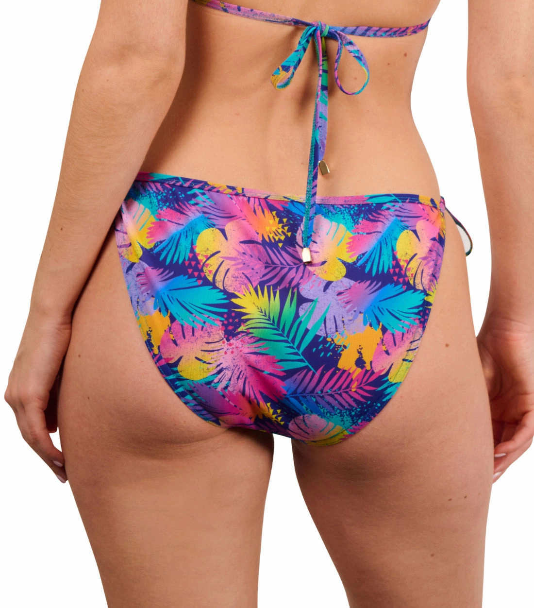 Tropic Tan Through Tie Side Bikini Tanga
