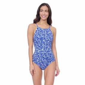 Tulip High Neck One Piece