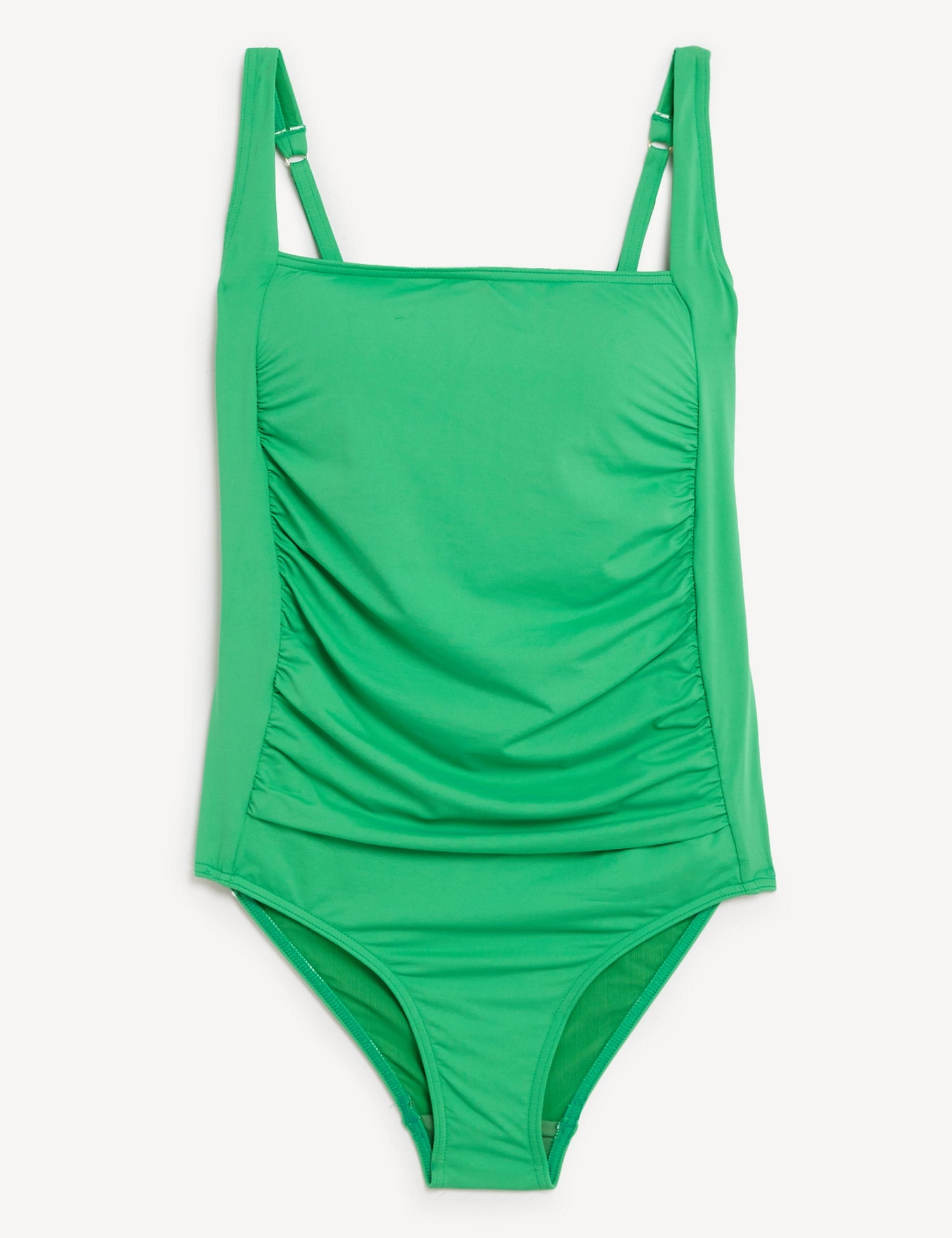 Tummy Control Padded Square Neck Swimsuit