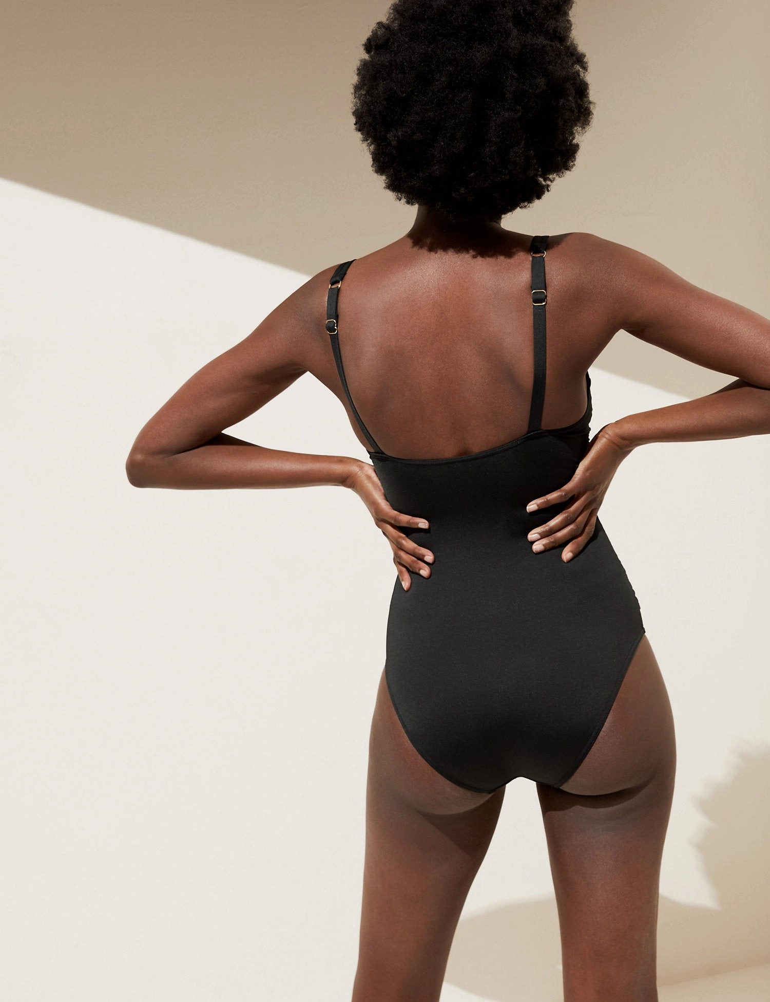 Tummy Control Plunge Swimsuit