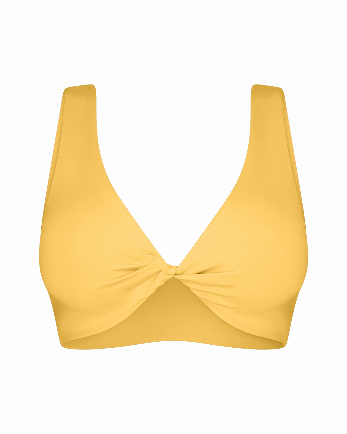Twisted Plunge Top D - Mango