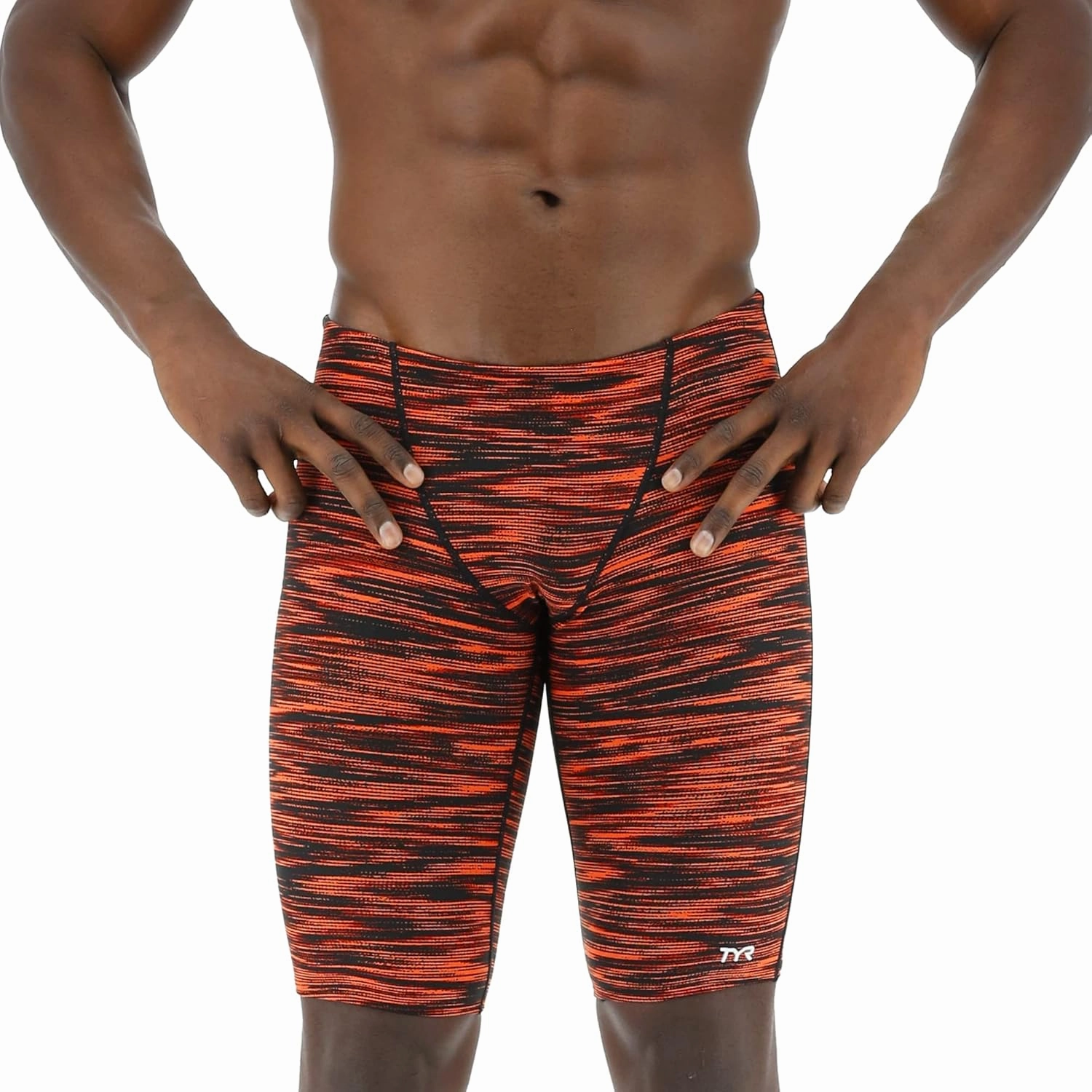 TYR Men's Durafast Elite Athletic Jammer Swimsuit