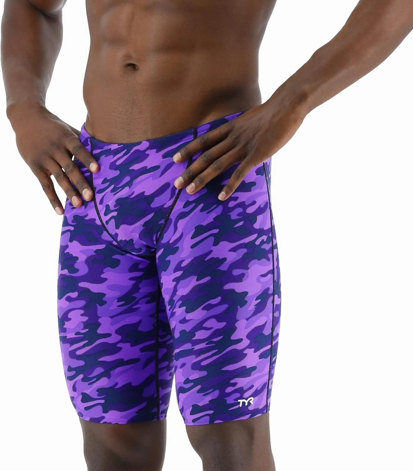 TYR Men's Durafast Elite Athletic Jammer Swimsuit