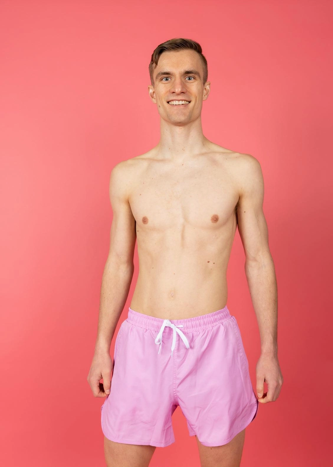 Ultimate Pink | Men's Retro Shorties