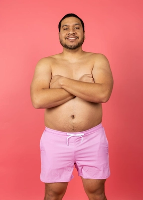 Ultimate Pink | Men's Retro Shorties