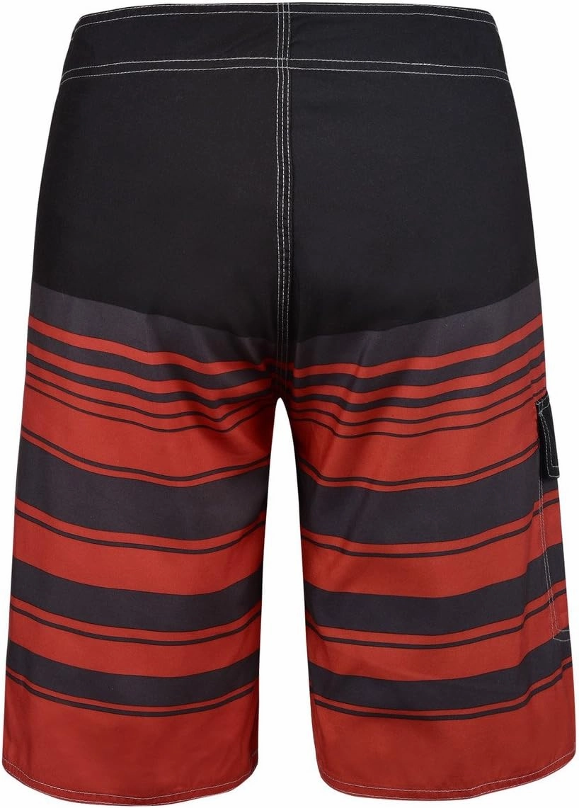 unitop Men's Board Shorts Summer Holiday Surf Trunks Quick Dry