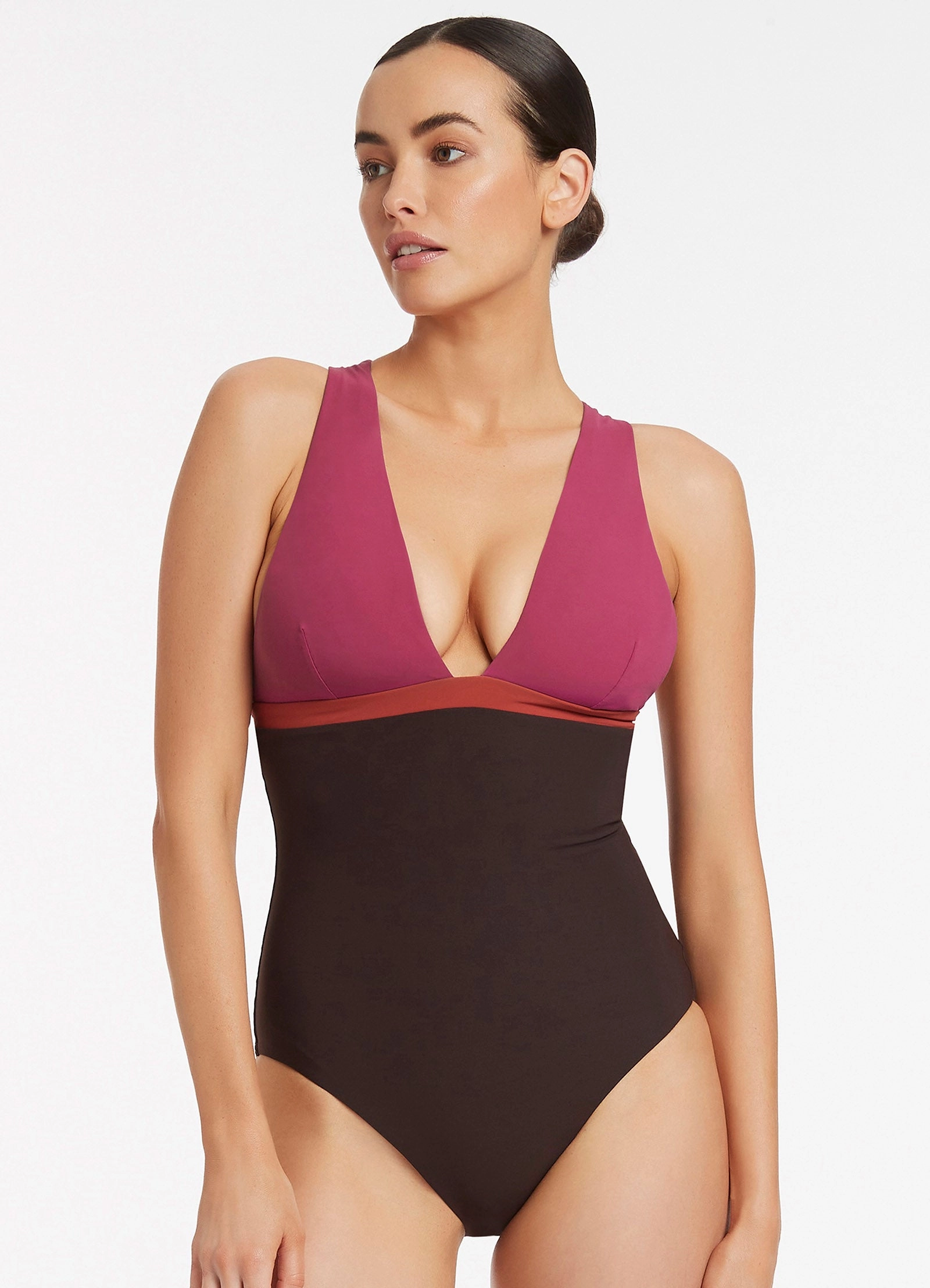 Versa Tie Back One Piece - Orchid
