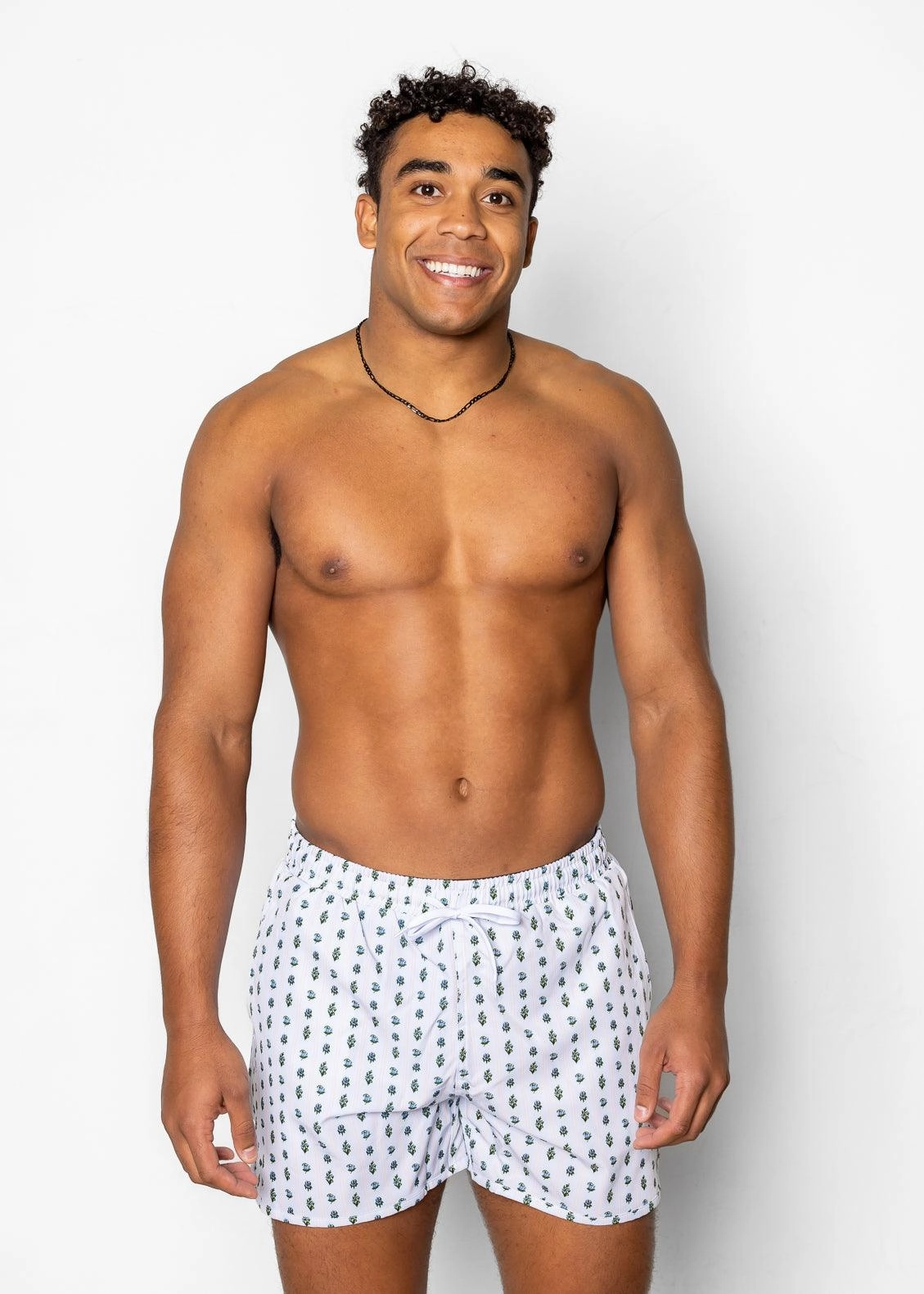 Vintage Blooms | Men's Retro Shorties