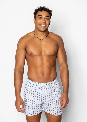 Vintage Blooms | Men's Retro Shorties