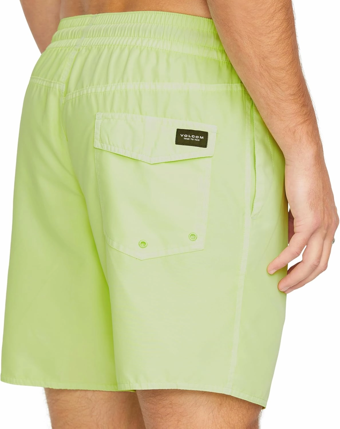 Volcom Men's Standard 17-inch Elastic Waist Surf Swim Trunks