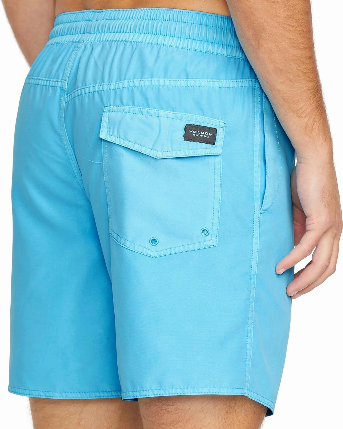 Volcom Men's Standard 17-inch Elastic Waist Surf Swim Trunks