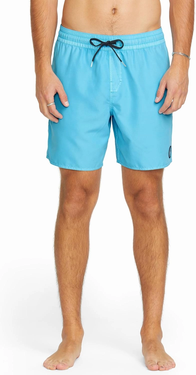Volcom Men's Standard 17-inch Elastic Waist Surf Swim Trunks
