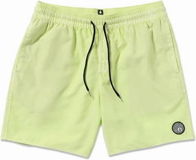 Volcom Men's Standard 17-inch Elastic Waist Surf Swim Trunks