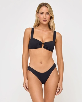 Willow Bikini Top - Black