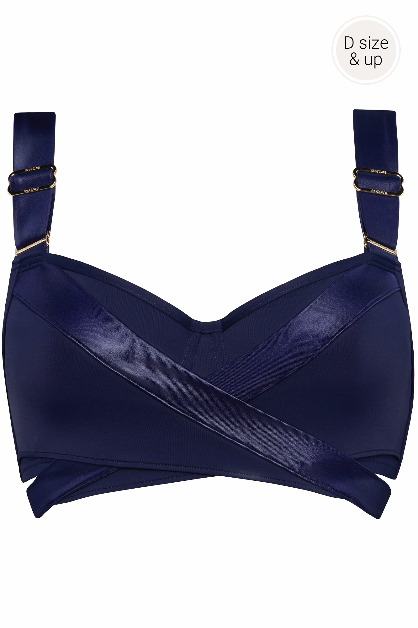 wired unpadded bikini top