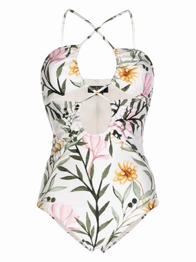 Women's Jasmin One Piece Swimsuit In Multi Color