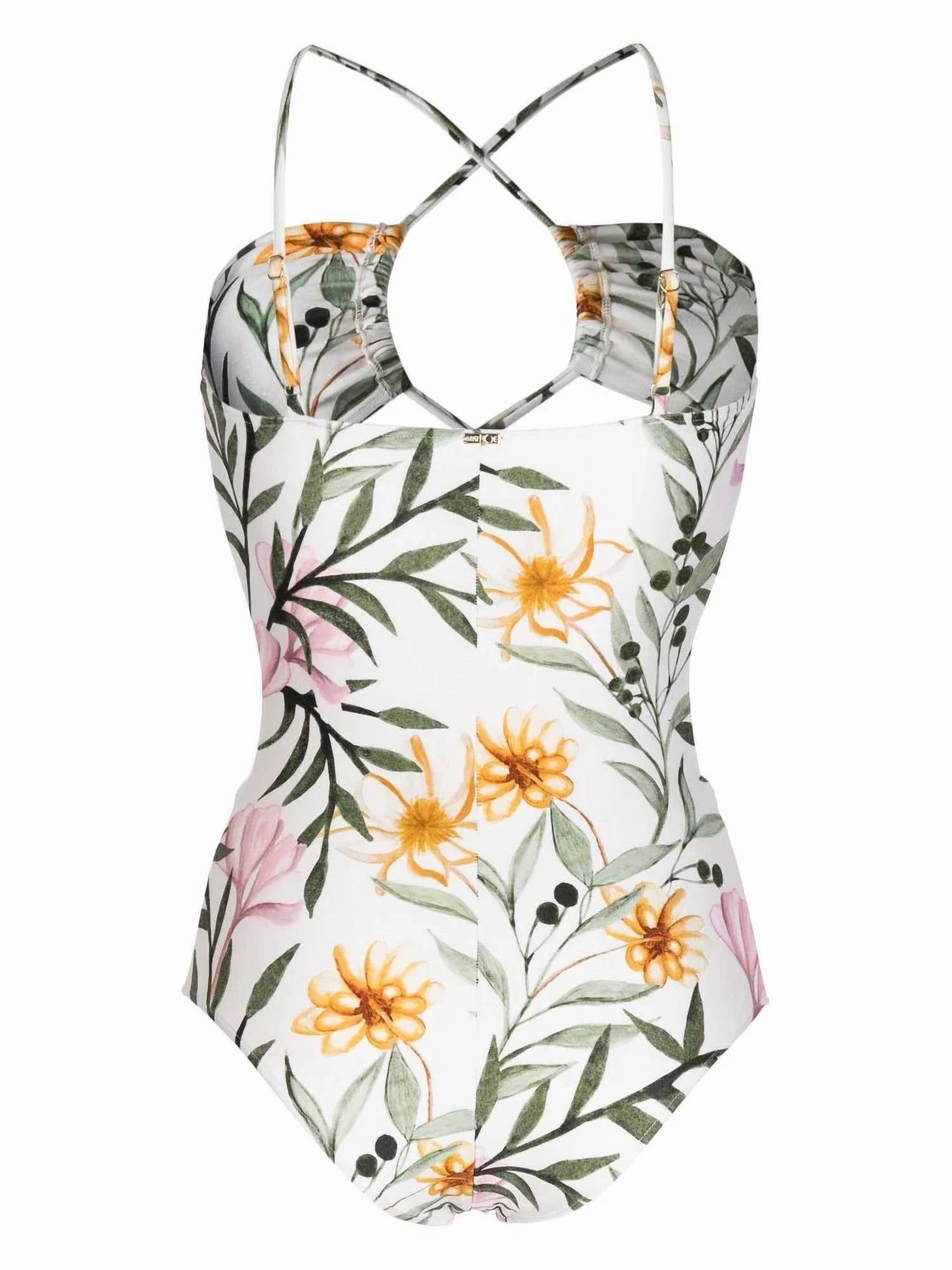 Women's Jasmin One Piece Swimsuit In Multi Color
