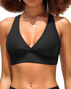 Women Underwire Bikini Top Only - Push Up Swimsuit Top Large Bust Bathing Suit Tops 2025 Supportive Swim Tops