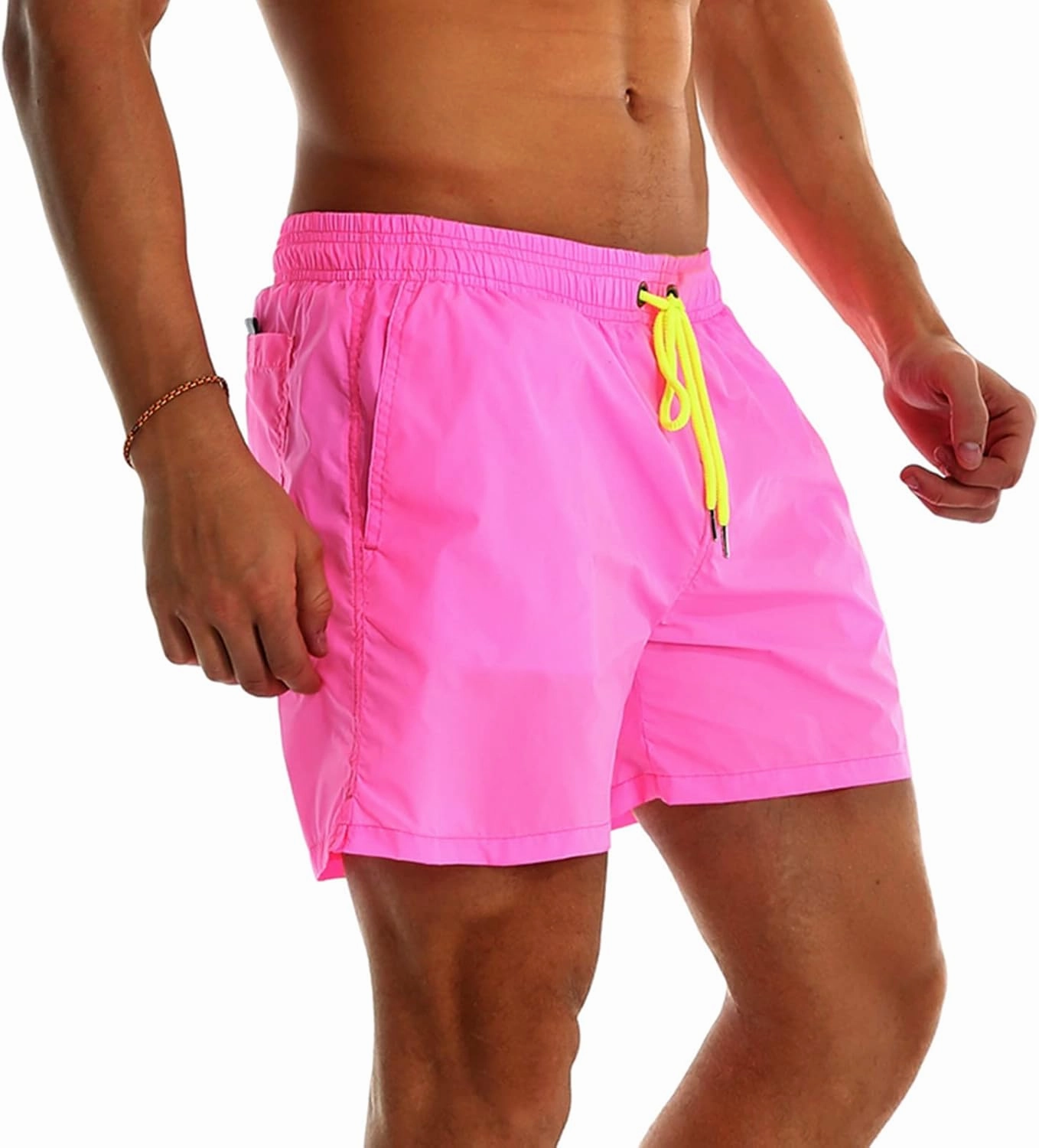 YnimioAOX Men's Swim Trunks Quick Dry Beach Shorts Swimwear Bathing Suit